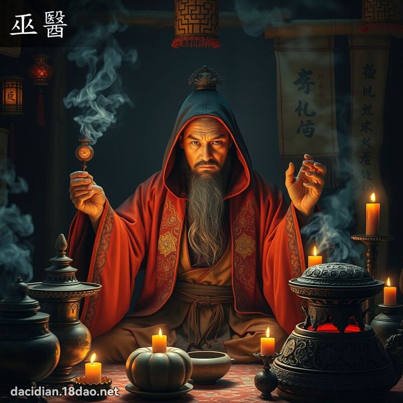 巫醫 - 國語大辭典配圖