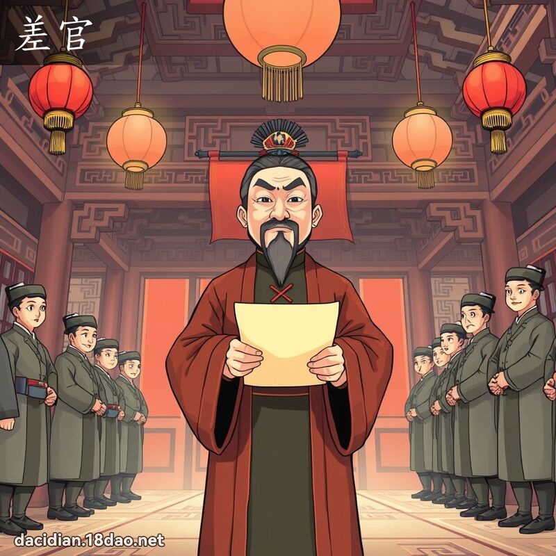差官 - 國語大辭典配圖
