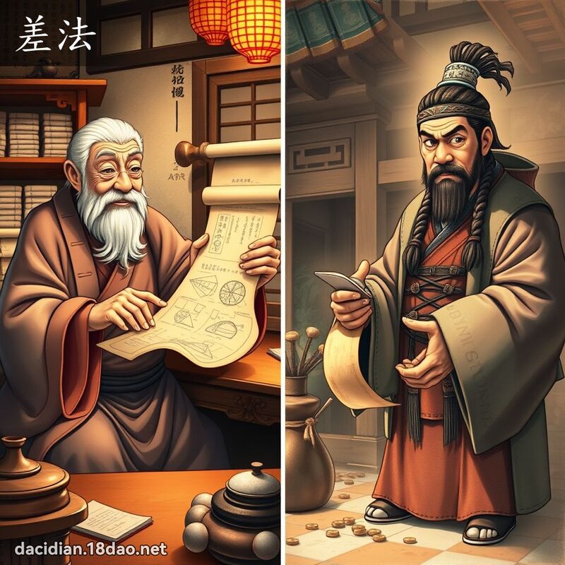 差法 - 國語大辭典配圖
