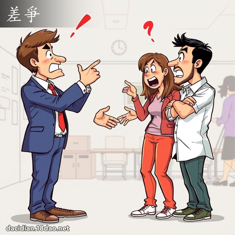 差爭 - 國語大辭典配圖