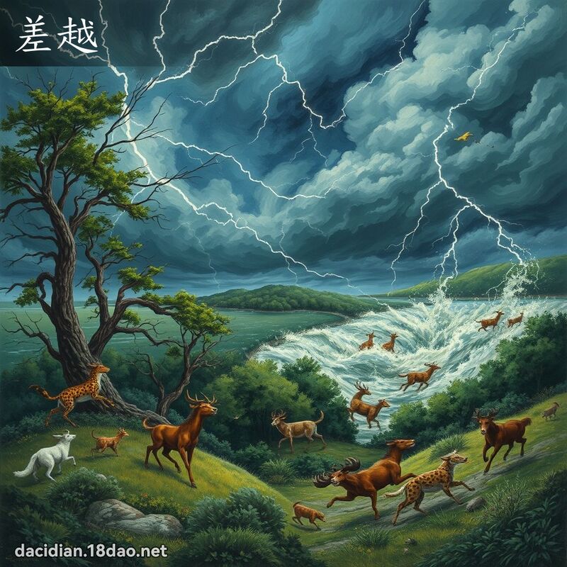 差越 - 國語大辭典配圖