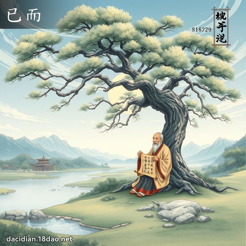 已而 - 国语大辞典配图
