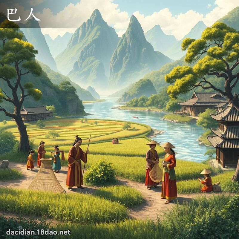 巴人 - 国语大辞典配图