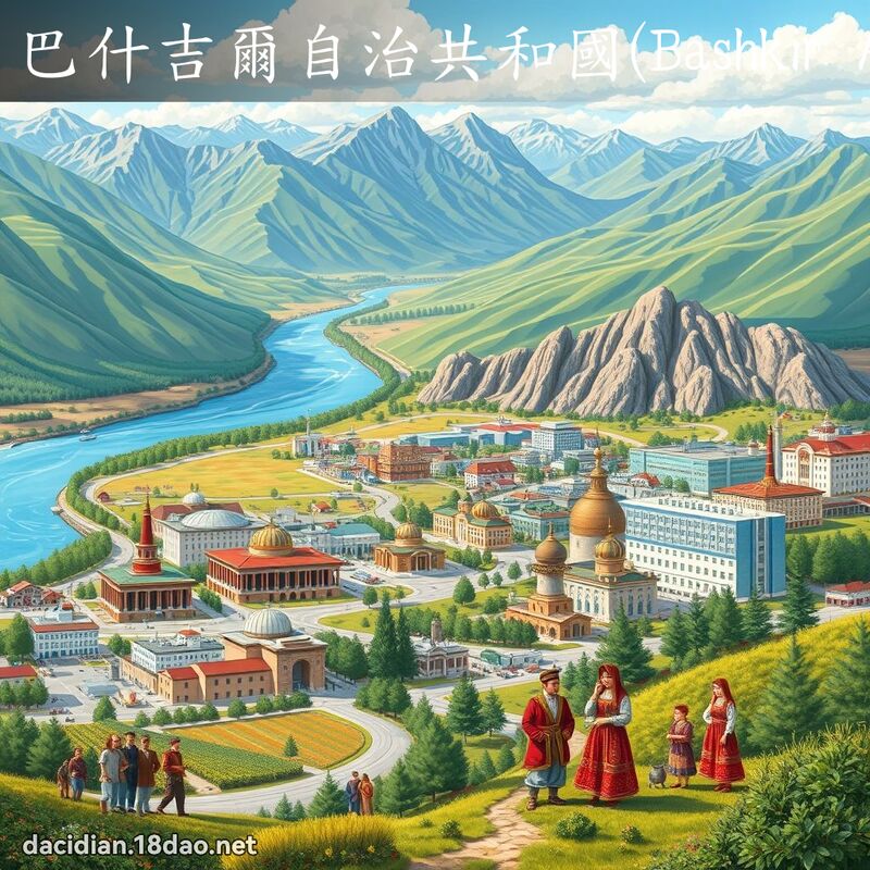 巴什吉尔自治共和国(Bashkir Autonomus Soviet Socialist Republic) - 国语大辞典配图