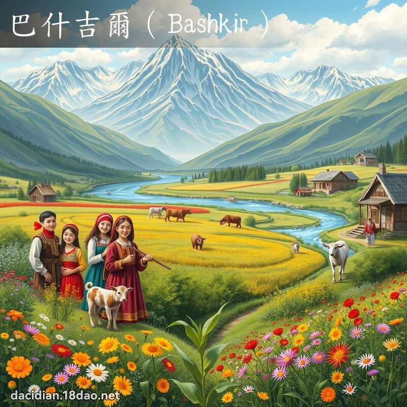 巴什吉爾（Bashkir） - 國語大辭典配圖