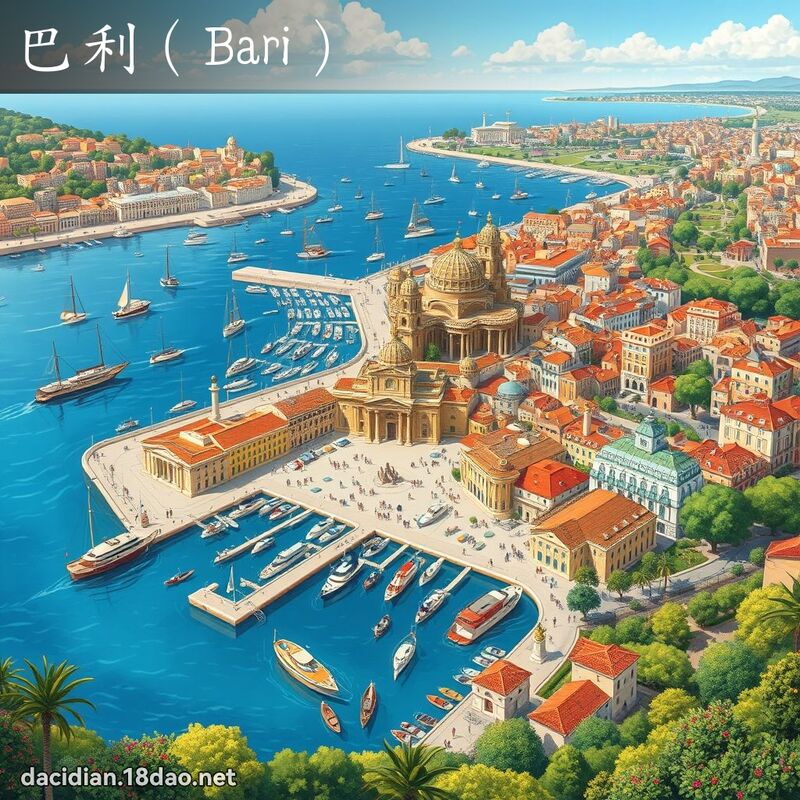 巴利（Bari） - 国语大辞典配图