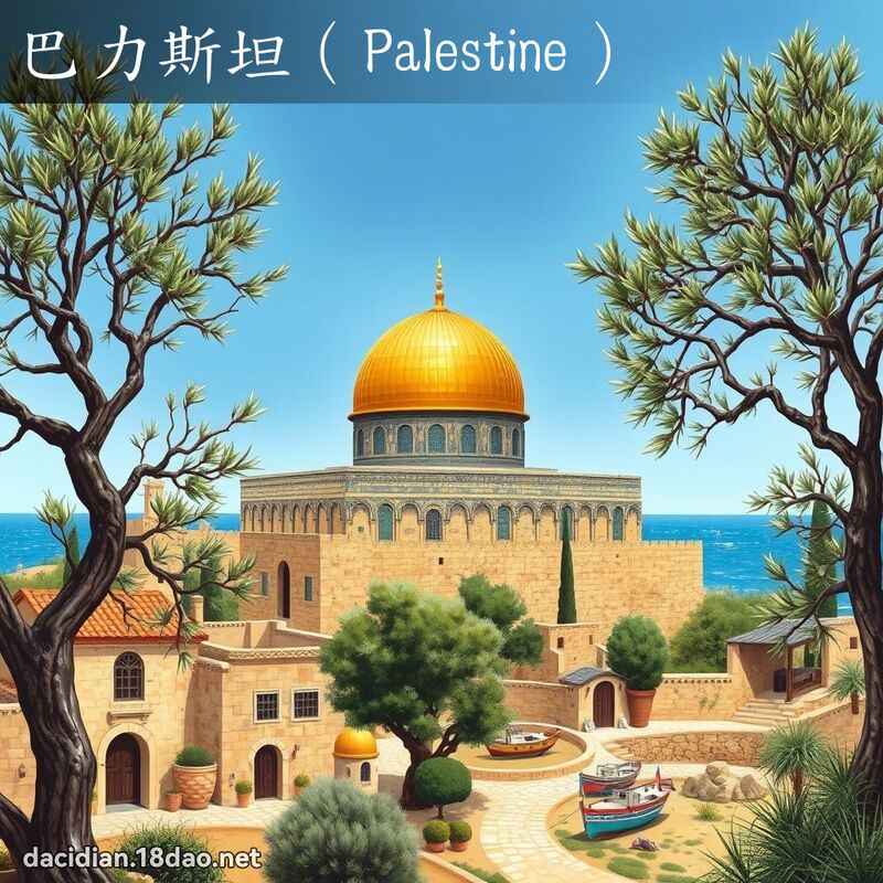 巴力斯坦（Palestine） - 国语大辞典配图