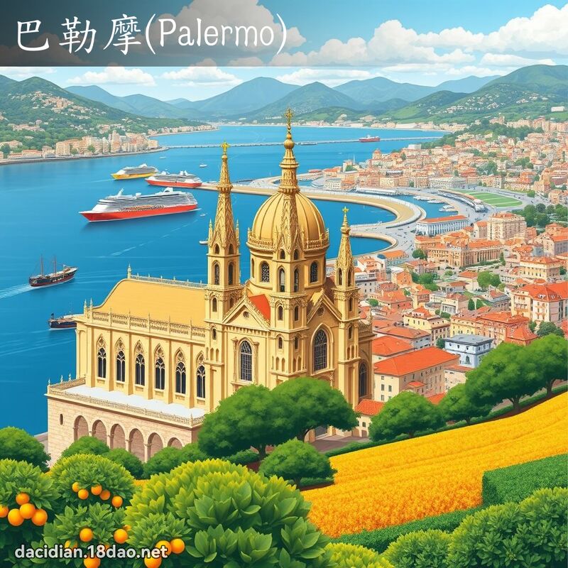 巴勒摩(Palermo) - 国语大辞典配图