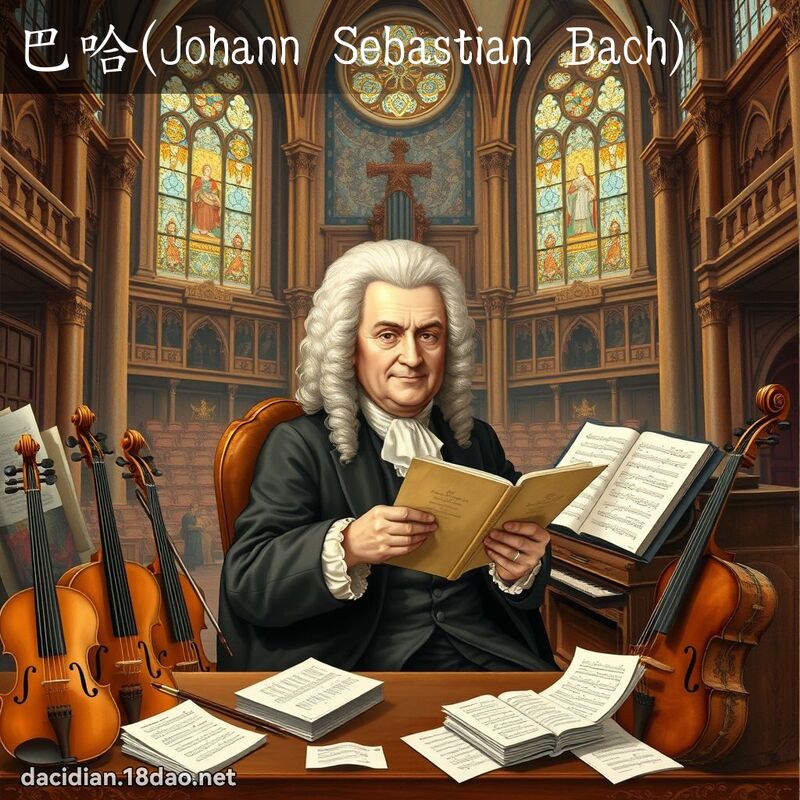 巴哈(Johann Sebastian Bach) - 国语大辞典配图