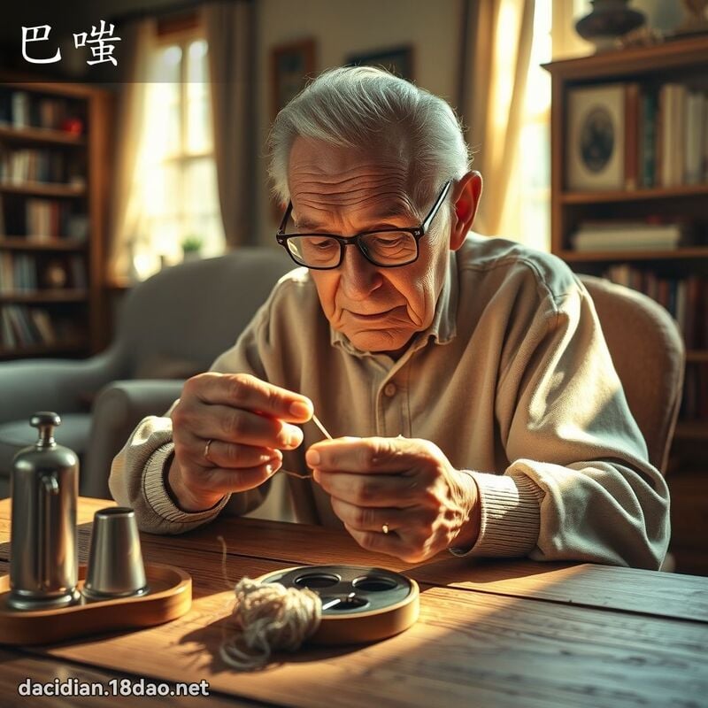 巴嗤 - 国语大辞典配图