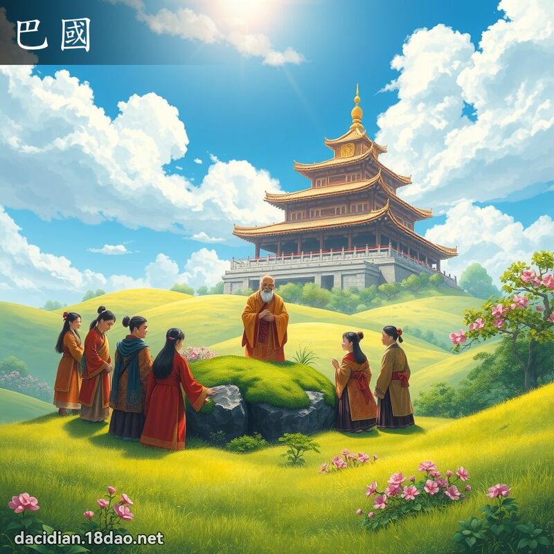 巴国 - 国语大辞典配图