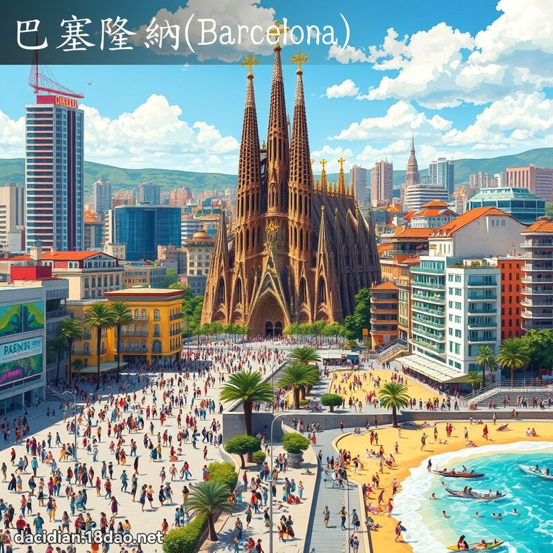 巴塞隆纳(Barcelona) - 国语大辞典配图
