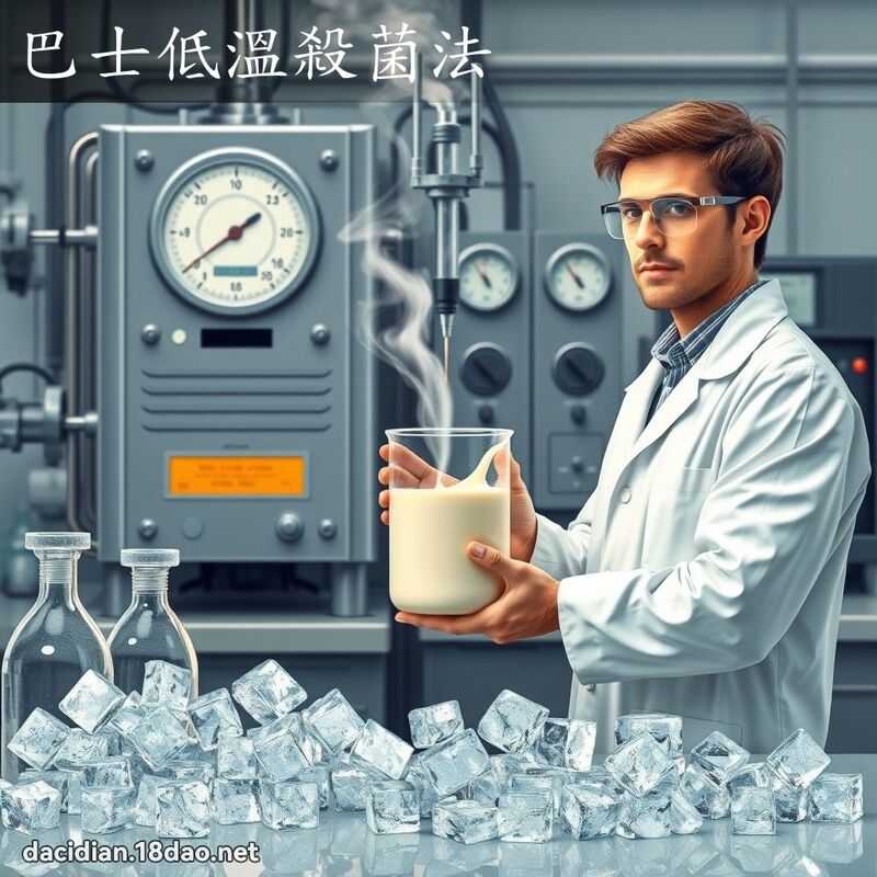 巴士低温杀菌法 - 国语大辞典配图