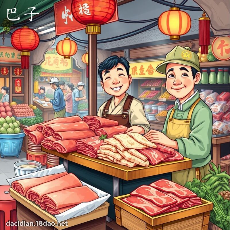 巴子 - 国语大辞典配图