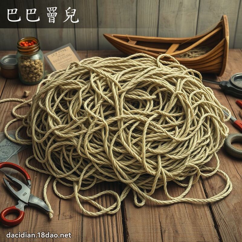 巴巴罾儿 - 国语大辞典配图