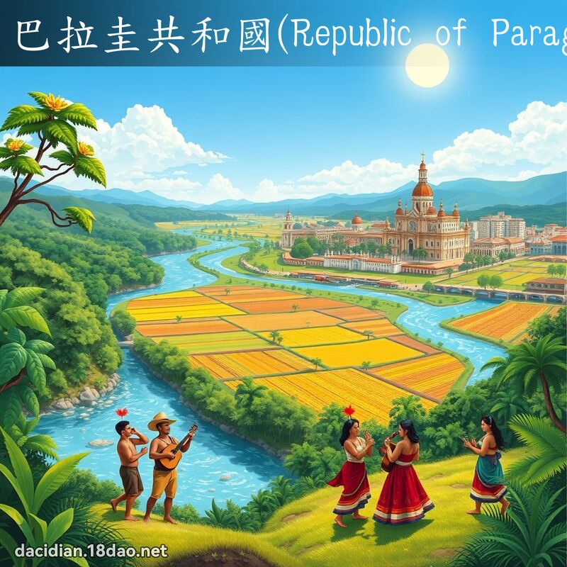 巴拉圭共和国(Republic of Paraguay) - 国语大辞典配图