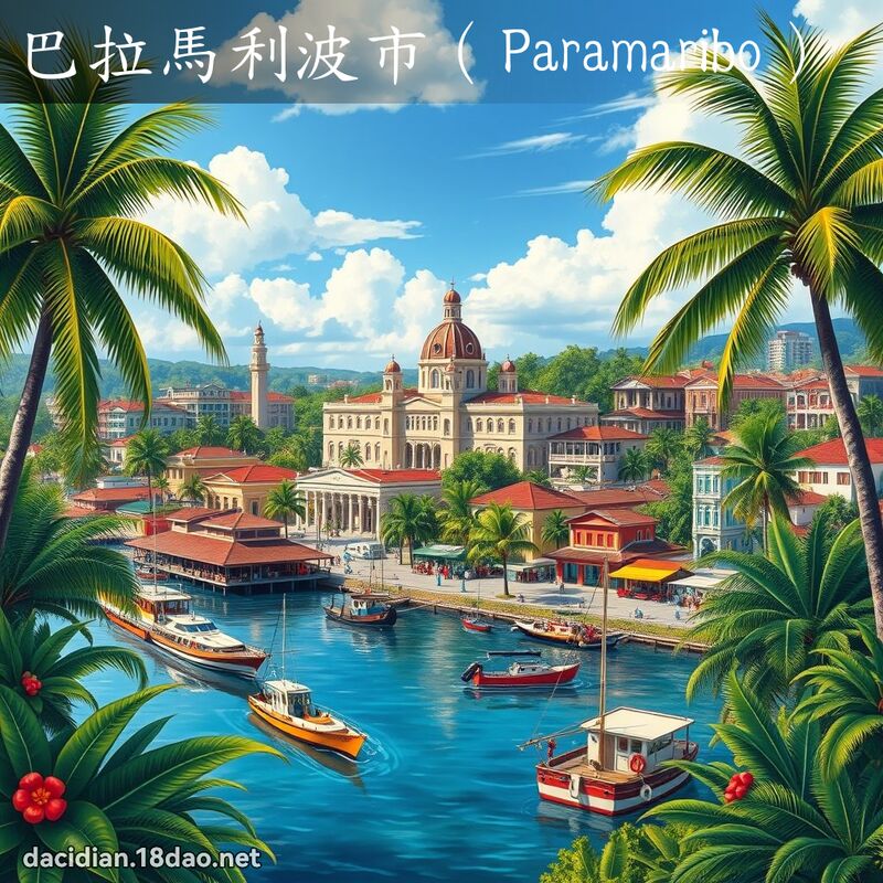 巴拉马利波市（Paramaribo） - 国语大辞典配图