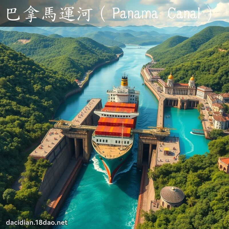 巴拿马运河（Panama Canal） - 国语大辞典配图