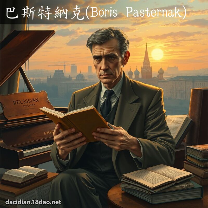 巴斯特纳克(Boris Pasternak) - 国语大辞典配图