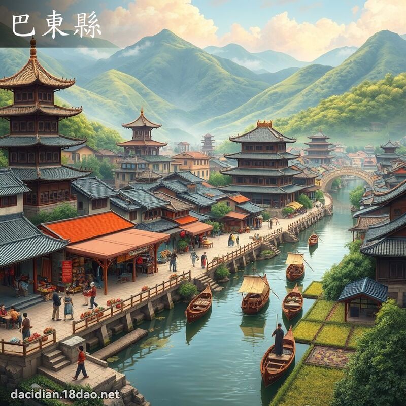 巴东县 - 国语大辞典配图