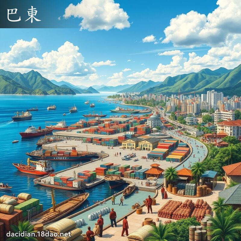 巴東 - 國語大辭典配圖