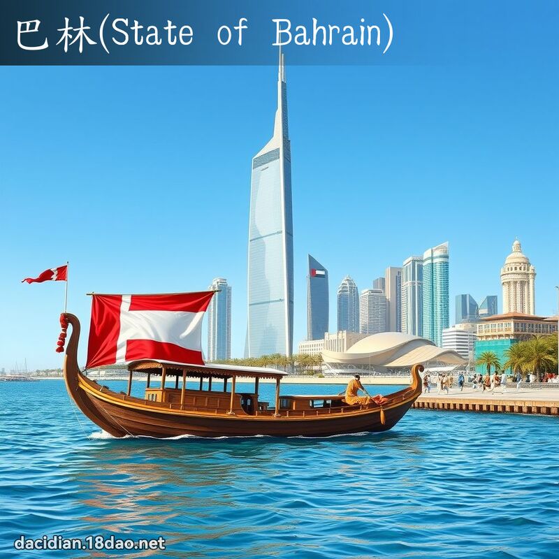 巴林(State of Bahrain) - 國語大辭典配圖