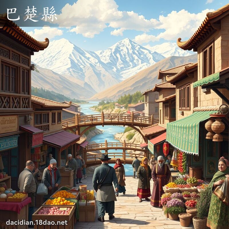 巴楚县 - 国语大辞典配图