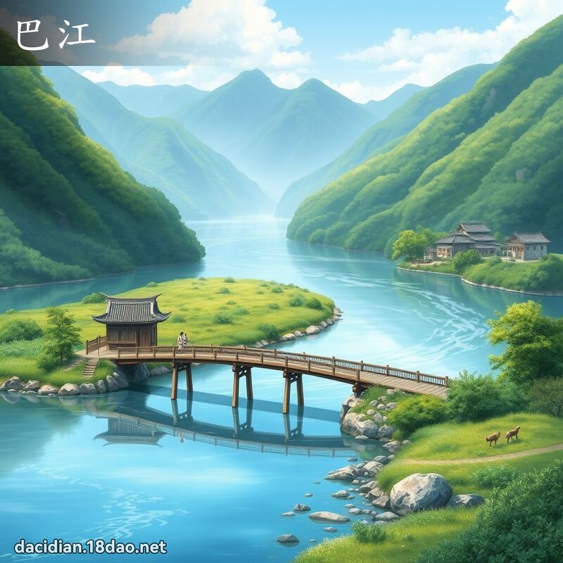 巴江 - 國語大辭典配圖