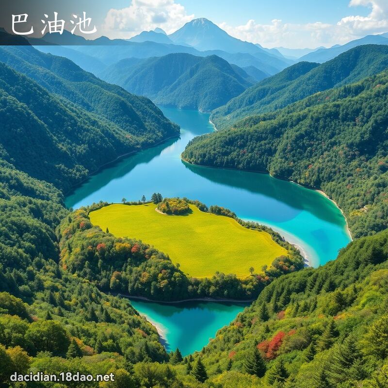 巴油池 - 國語大辭典配圖