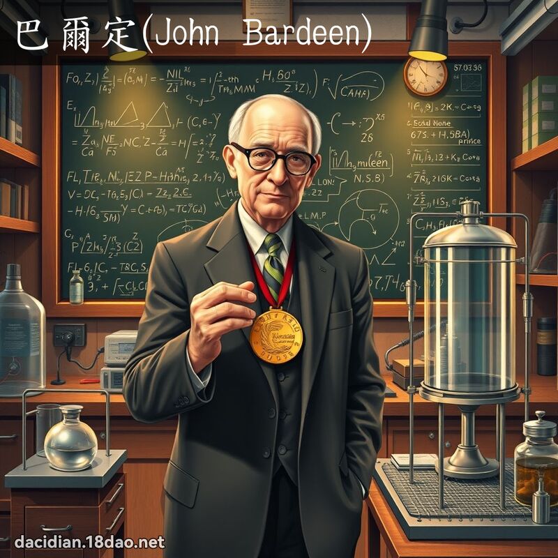 巴尔定(John Bardeen) - 国语大辞典配图