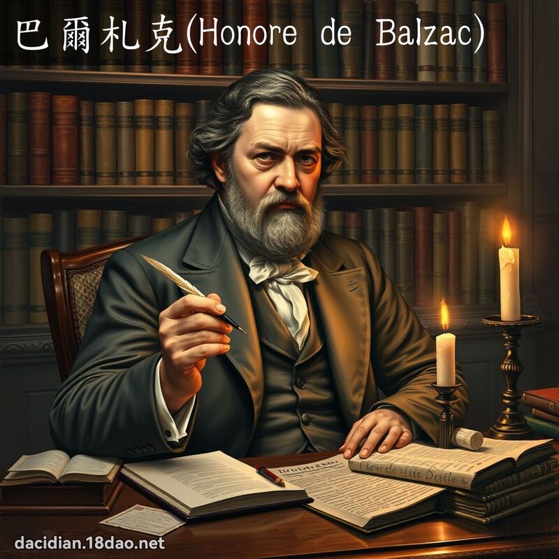 巴尔札克(Honore de Balzac) - 国语大辞典配图