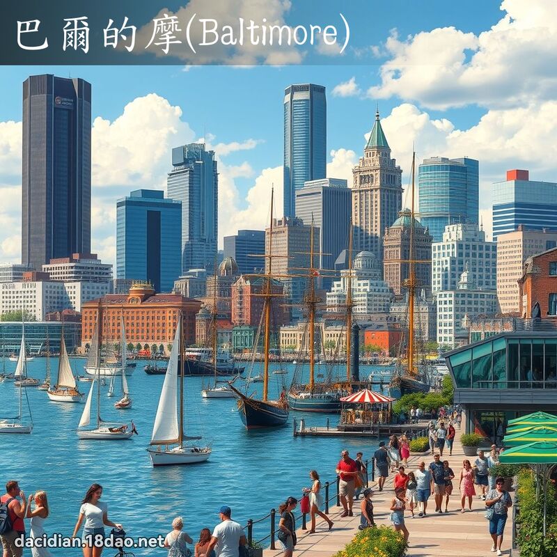 巴尔的摩(Baltimore) - 国语大辞典配图