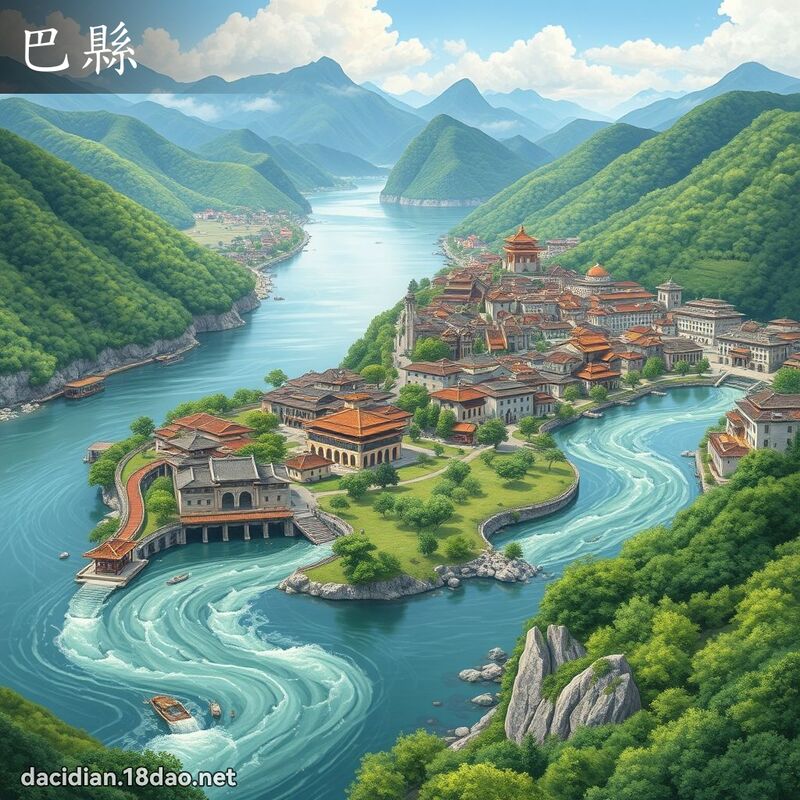 巴县 - 国语大辞典配图
