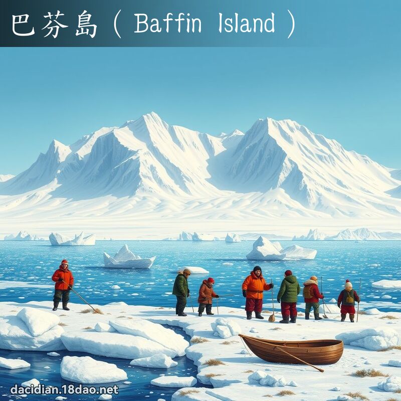 巴芬岛（Baffin Island） - 国语大辞典配图