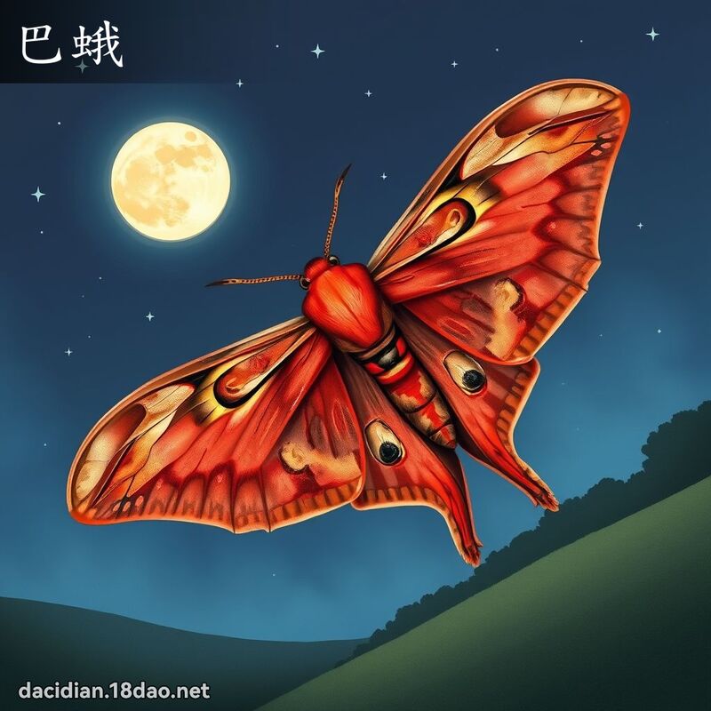 巴蛾 - 国语大辞典配图