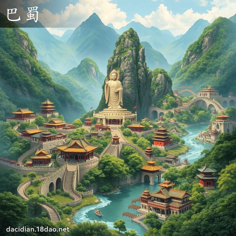 巴蜀 - 國語大辭典配圖