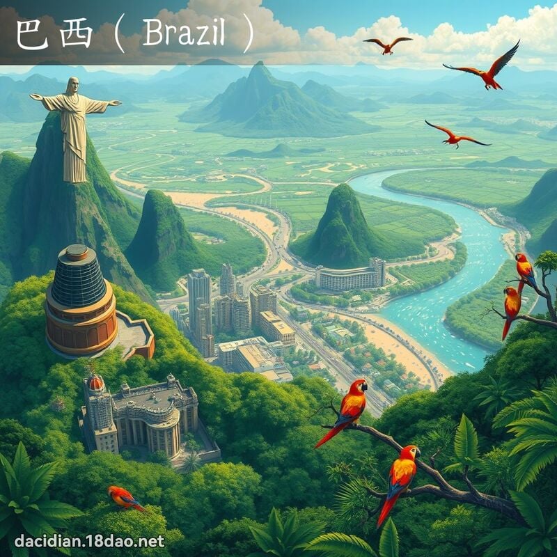 巴西（Brazil） - 國語大辭典配圖