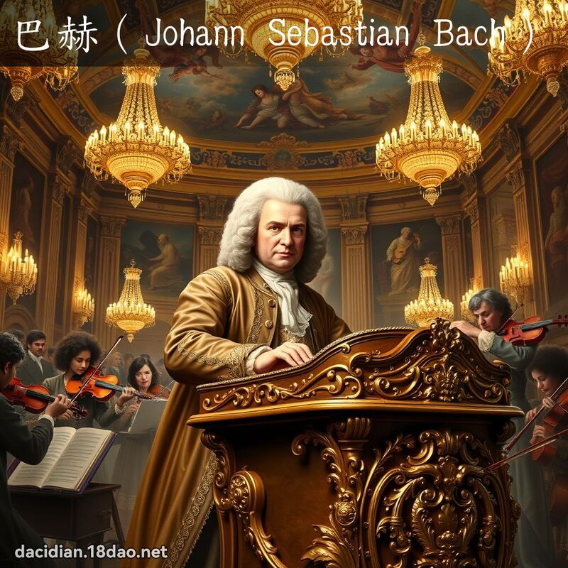 巴赫（Johann Sebastian Bach） - 國語大辭典配圖