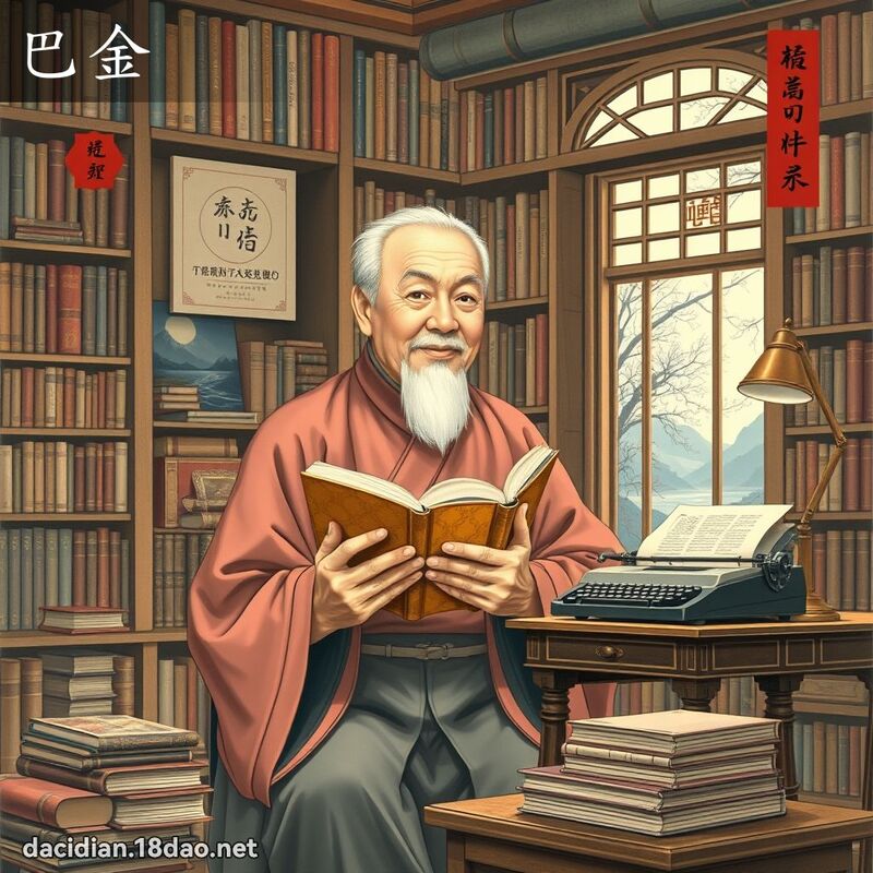 巴金 - 国语大辞典配图