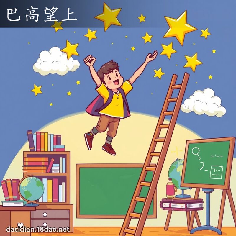 巴高望上 - 國語大辭典配圖