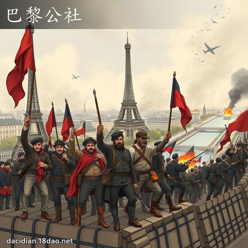 巴黎公社 - 國語大辭典配圖