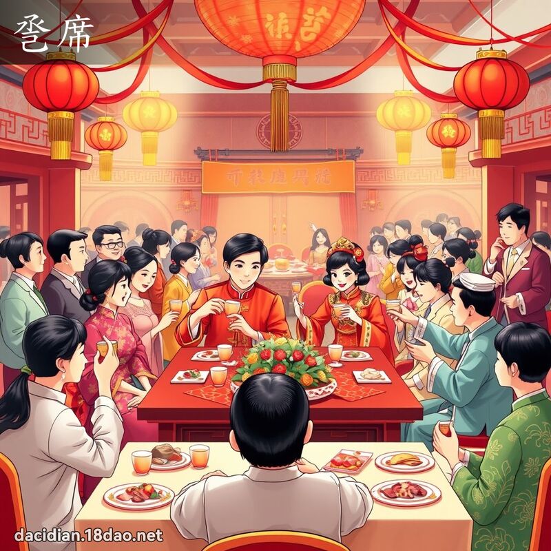 巹席 - 国语大辞典配图