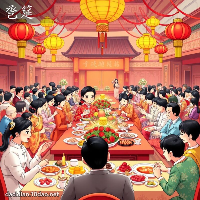 巹筵 - 国语大辞典配图
