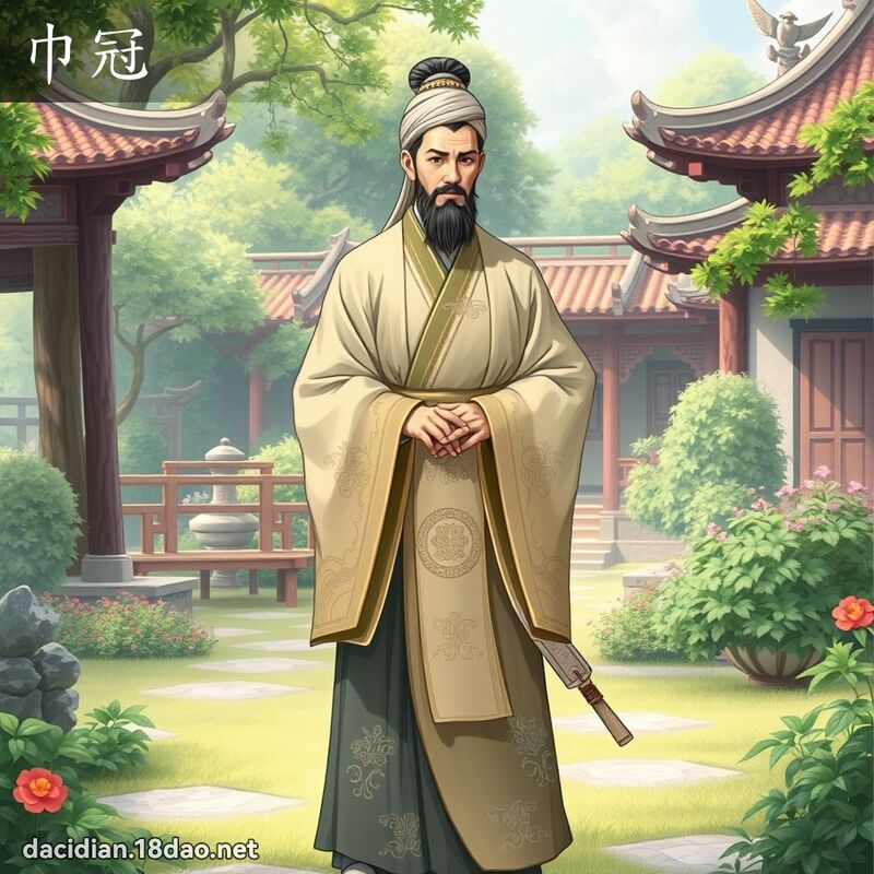 巾冠 - 国语大辞典配图