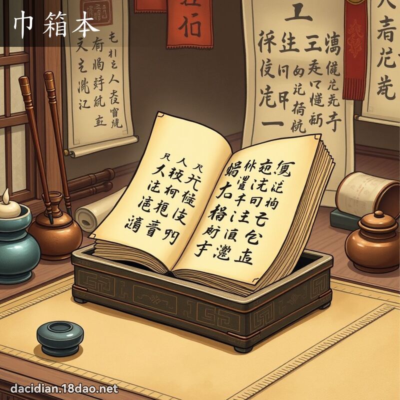 巾箱本 - 国语大辞典配图