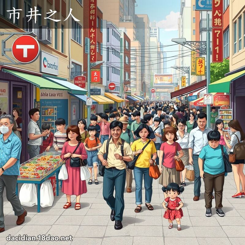 市井之人 - 國語大辭典配圖