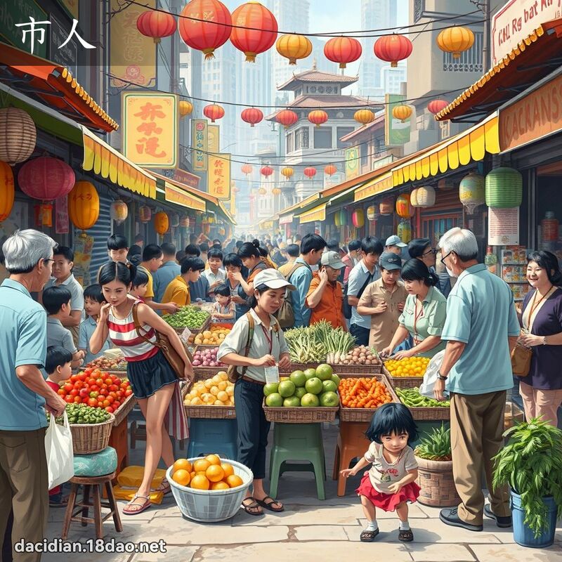 市人 - 國語大辭典配圖