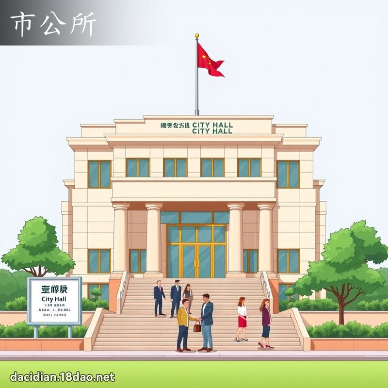 市公所 - 國語大辭典配圖