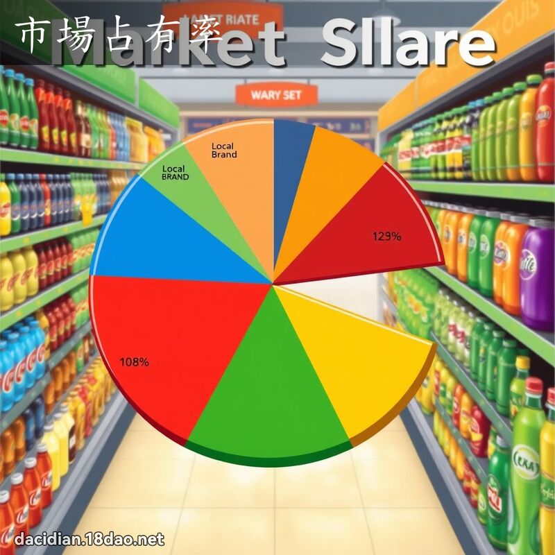 市場占有率 - 國語大辭典配圖
