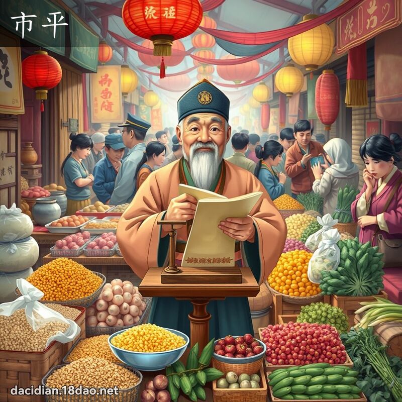 市平 - 国语大辞典配图